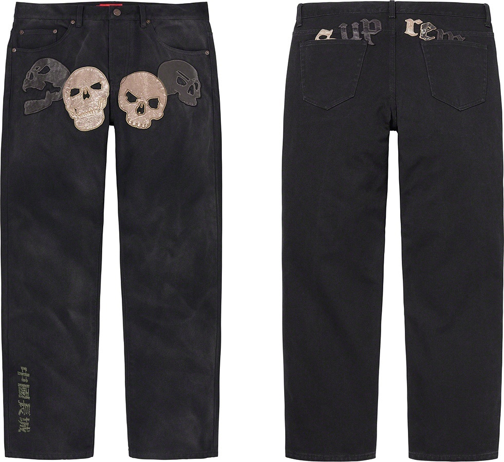 Supreme®/The Great China Wall Canvas 5-Pocket Jean